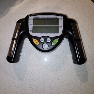 Omron Fat Loss Monitor HBF-306C - Black with Silver Accents
